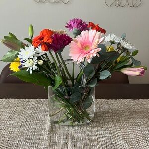 Glass Purse Vase